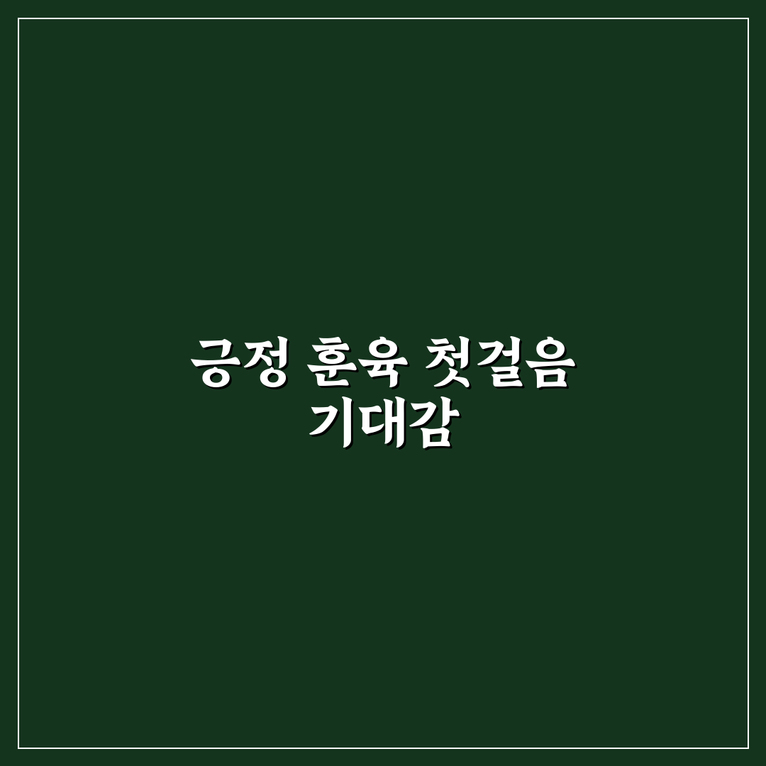 긍정 훈육법 후기, 아이와 신뢰 쌓는 대화법 직접 써보니