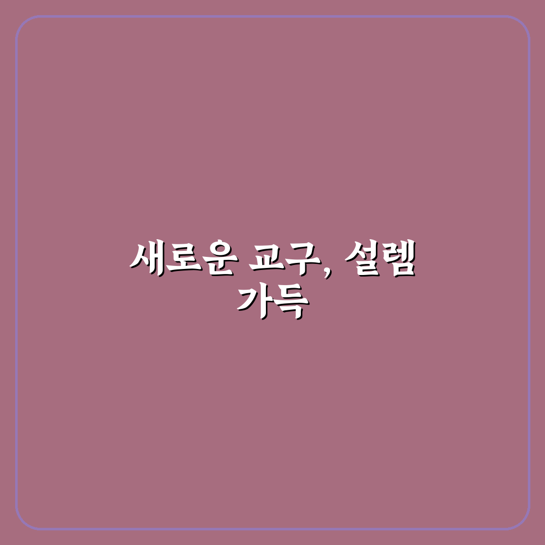 몬테소리 교구 배치 및 순환 직접 써본 후기와 팁
