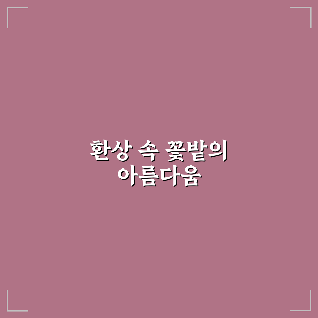 데이지꽃 명소 방문 후기, 직접 가보니 풍경과 분위기