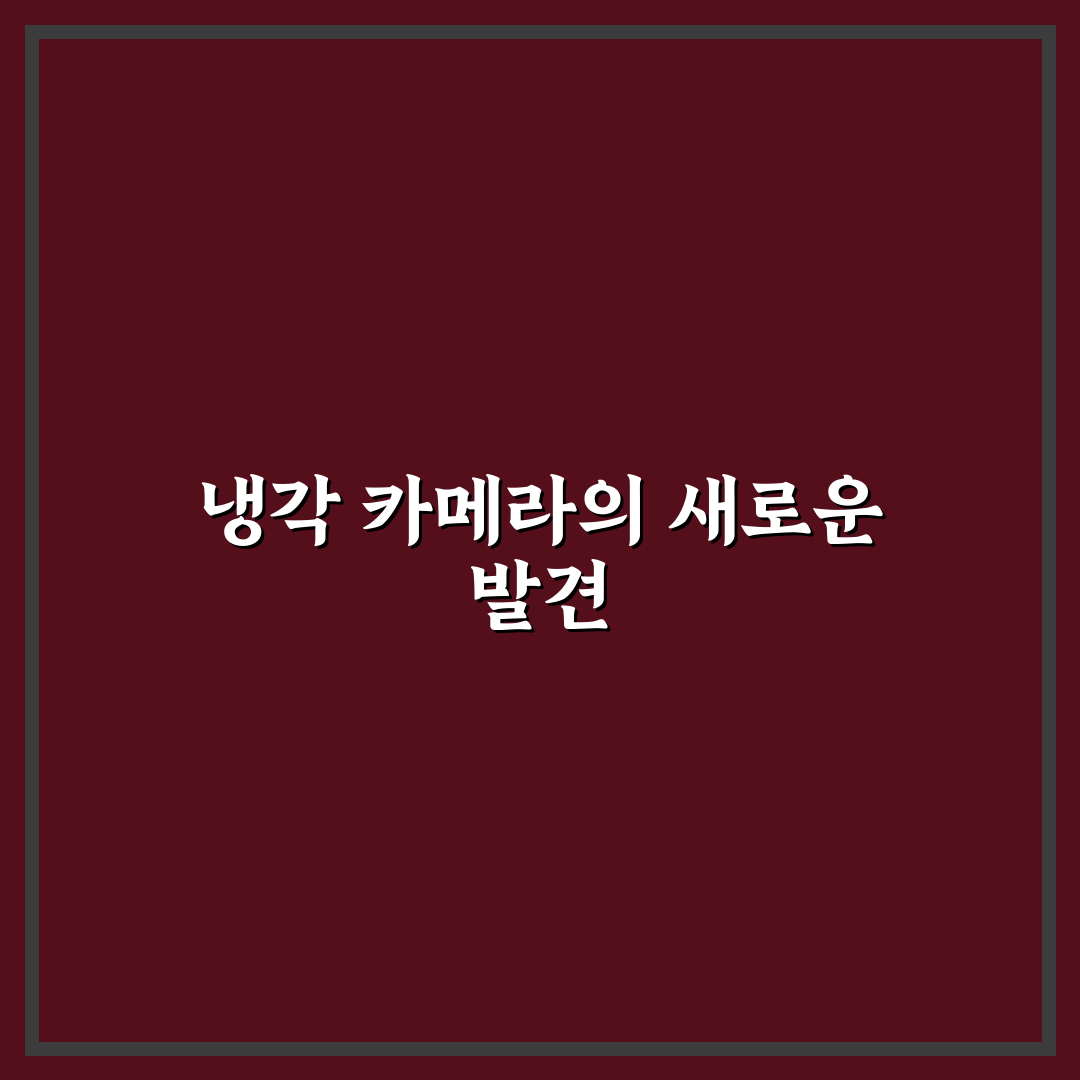 성운 촬영 전용 냉각 카메라 사용기, 직접 써보니 아쉬운 점까지