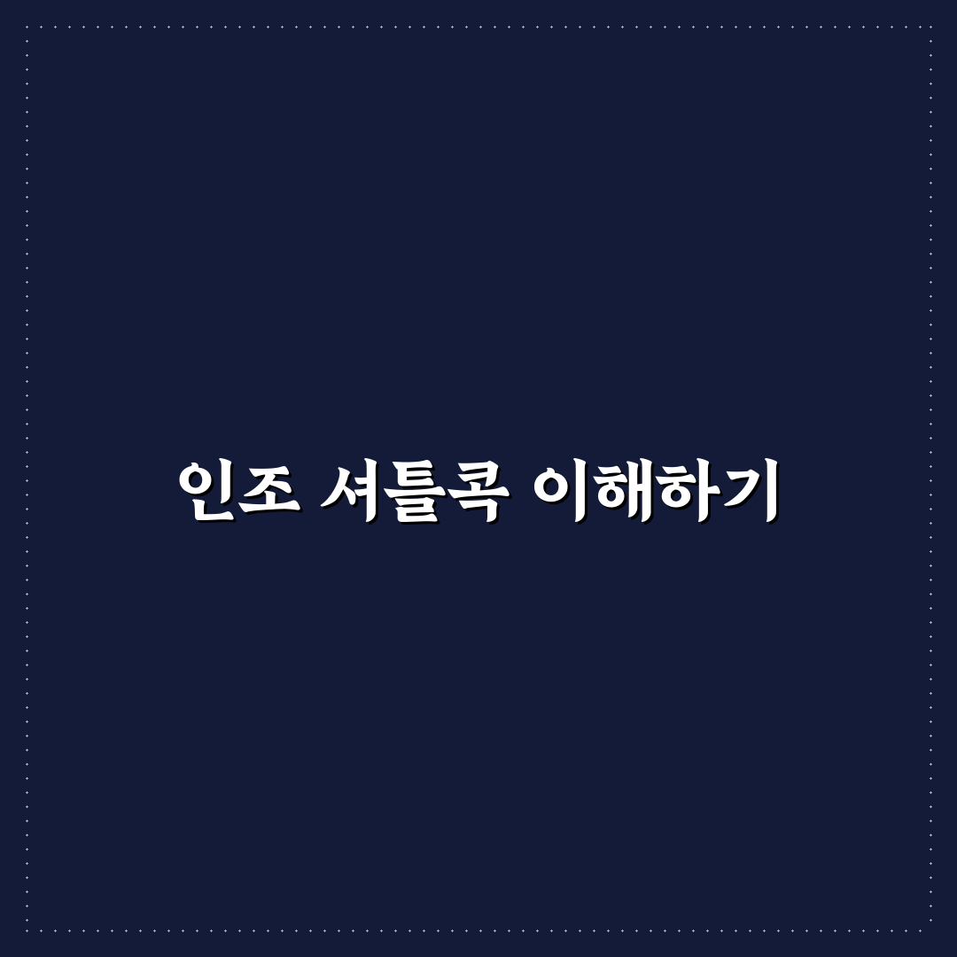 인조 셔틀콕 선택 꿀팁과 사용 후기 정리