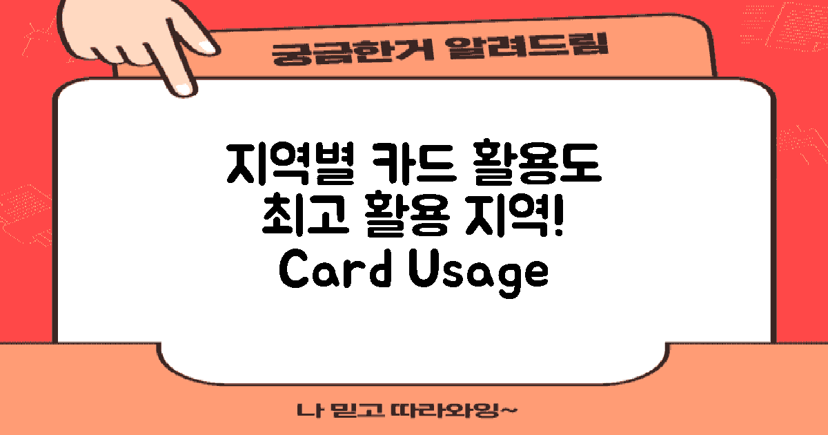 지역별 카드 활용도