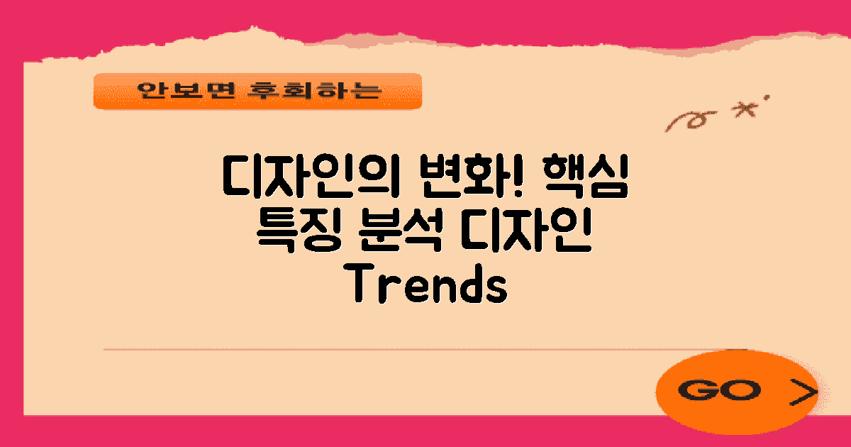 디자인 변화 및 특징