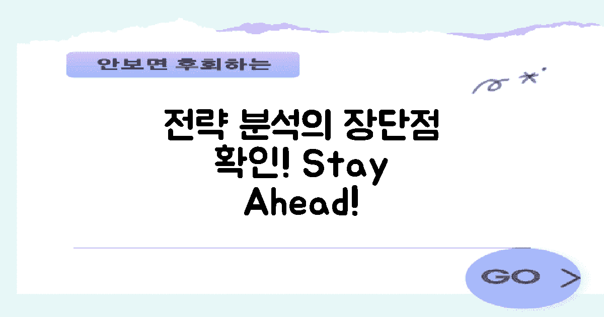 전략별 장단점 분석