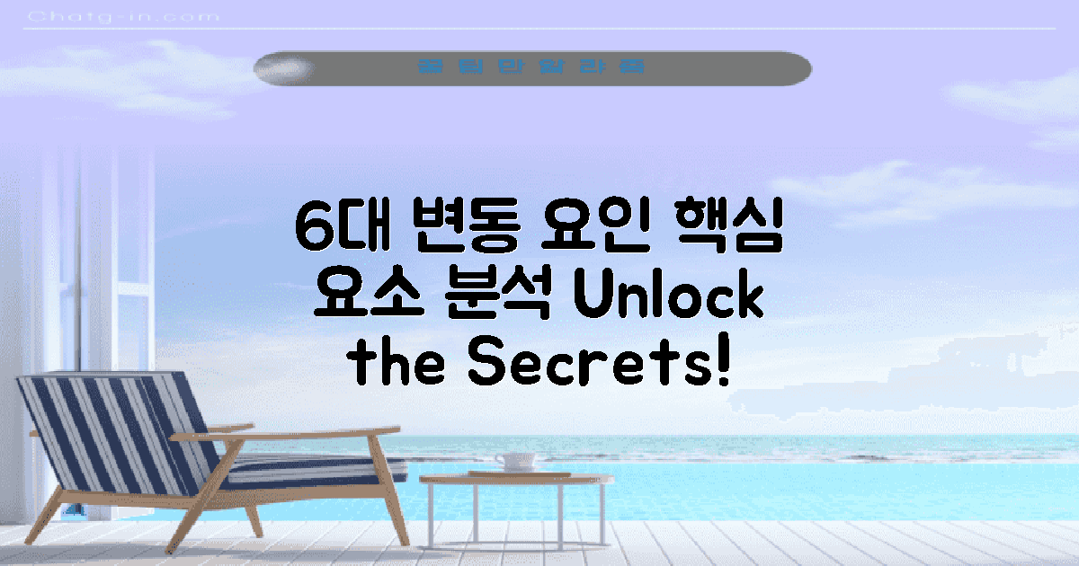 6개 주요 변동 요소